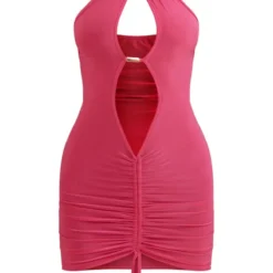 Robe Très Moulante Froncée Rose Vif à Découpes Et Empiècement 11 Robe Très Moulante Froncée Rose Vif à Découpes Et Empiècement -Jolie Vêtue Soldes Magasin dbcbdc93283494681a17355e98433b99a6d0e639 cnd7666 5