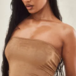 Robe Bustier Moulante Camel En Suédine -Jolie Vêtue Soldes Magasin dcad94df7d02534e7b0fb505bf229d76012475b9 cnd0408 4