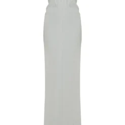 Robe De Soirée Style Corset Vert Sauge à Col Bardot -Jolie Vêtue Soldes Magasin dcfe5f85fb44ea1b05ac812e7b17b4fc27d1dc84 cmv0311 6