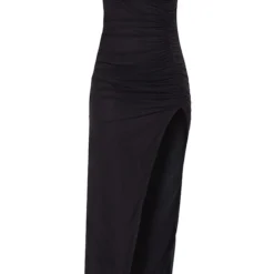 Robe Longue En Mesh Noir Détail Bonnets -Jolie Vêtue Soldes Magasin de28dc7c1fb9ba18984efc07d1c08c6c47ccdd29 cmu6154 6