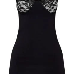 Petite Robe Moulante à Bonnet En Dentelle Noire -Jolie Vêtue Soldes Magasin de78807c98d3dd7170a3d430f813cfdfcaa2bdb1 cnc4806 5