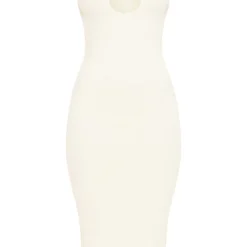 Robe Mi-longue écrue Côtelée Structurée Découpée à Bretelles Et Contours 11 Robe Mi-longue écrue Côtelée Structurée Découpée à Bretelles Et Contours -Jolie Vêtue Soldes Magasin dec46bba8d1edafa5dcc8239e69c1ee4a6f9f501 cmy4945 6