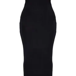 Shape Robe Bustier Moulante Mi-longue Noire à Côté Froncé -Jolie Vêtue Soldes Magasin df8ee0f1aa9e4ca28ffb9e6c72ed6e2b648afd47 cnc8753 5