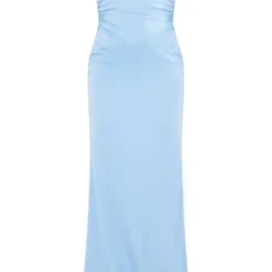 Robe Longue Bleue à Bretelles Et Dos Nu Bénitier -Jolie Vêtue Soldes Magasin dfd59dc24f4fa530cd843f4859683fe1abdbb725 cnd9178 5