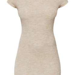 Robe Moulante Texturée Gris Pierre à Mancherons -Jolie Vêtue Soldes Magasin e02fd40fde2525b0c22386a8d5808efccaf8fa11 cnb3540 5