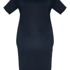 Logic Plus Robe T-shirt Mi-longue Oversize Noire -Jolie Vêtue Soldes Magasin e1692569eb4341f81a2bb95a3c3ed0b85a6a6819 cmm5338 6