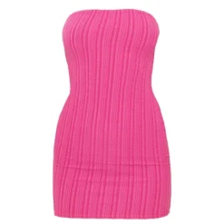 Robe Moulante Côtelée Texturée Fuchsia -Jolie Vêtue Soldes Magasin e229afacce1f7cc0caa5ad6994575550c80edd8f cmy8307 6