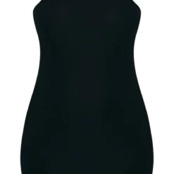 Maternité Mini Robe De Grossesse Douce Noire à Dos Nageur -Jolie Vêtue Soldes Magasin e3e1584e88d647412de5f09690e818be28e152e5 cne2193 5