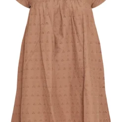 Robe Babydoll En Broderie Anglaise Taupe -Jolie Vêtue Soldes Magasin e47844a1732aac18be898b8474feb254820a79a7 cnd1201 5
