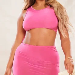 Shape Robe Moulante Longue Rose Vif à Devant Découpé 9 Shape Robe Moulante Longue Rose Vif à Devant Découpé -Jolie Vêtue Soldes Magasin e492f85d21071bd3e072c9043b14481dcb6cd464 cne9170 4