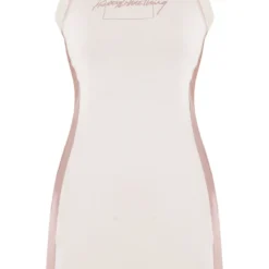 PRETTYLITTLETHING Robe Moulante Gris Pierre à Coutures Contrastantes Et Dos Nageur -Jolie Vêtue Soldes Magasin e4de94385aea3cb0c821990aa1e467b93bbb6eac cnc2662 6