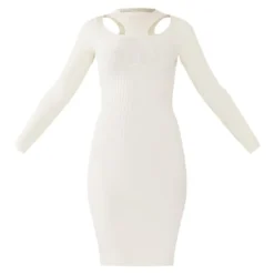Petite Robe Mi-longue Crème En Maille Tricot à Manches Longues 11 Petite Robe Mi-longue Crème En Maille Tricot à Manches Longues -Jolie Vêtue Soldes Magasin e85784ddc9177b6cf2643d625a59fbb97468581b cnb3284 5