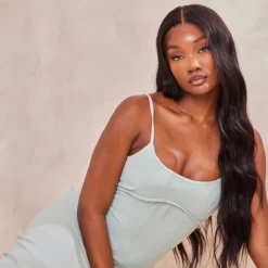 Tall Robe Longue En Effet Lin Sauge à Armatures -Jolie Vêtue Soldes Magasin ecdfff8d6b18c2a1f2ec184a378ce7ce8edda2f0 cne3064 4