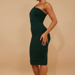 Robe Mi-longue Drapée Vert émeraude Asymétrique 9 Robe Mi-longue Drapée Vert émeraude Asymétrique -Jolie Vêtue Soldes Magasin ee31b92db8302a6694e7f9a166ebe875ec75b662 cnb1887 3