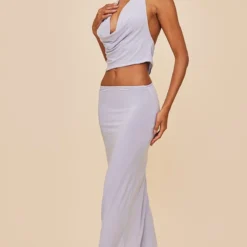 Robe Moulante Mi-longue Grise à Découpes Et Col Bénitier -Jolie Vêtue Soldes Magasin ee8a25c155cdbb4f03e25e3c789d8ae369080f40 cnc5924 3