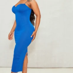 Shape Robe Mi-longue Plissée Bleu Vif à Bretelles Et Bonnets 8 Shape Robe Mi-longue Plissée Bleu Vif à Bretelles Et Bonnets -Jolie Vêtue Soldes Magasin efeec8445fce8b64a83a40922cae3d7e6b4b917b cne9573 3