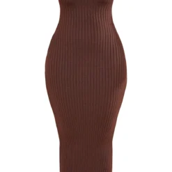 Plus Robe Longue En Maille Tricot Chocolat à Dos Nageur échancré -Jolie Vêtue Soldes Magasin f30c461c40cf42cc131501e15d8b66db8832bbf7 cnc2794 5