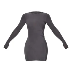 Robe Très Moulante Gris Anthracite à Découpe Et Lanière Dans Le Dos -Jolie Vêtue Soldes Magasin f46a9bbed490267f10cec020bf327b38196e1670 cnd0328 5