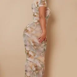 Shape Robe Longue Transparente Froncée Verte Imprimé Aquarelle à Décolleté 8 Shape Robe Longue Transparente Froncée Verte Imprimé Aquarelle à Décolleté -Jolie Vêtue Soldes Magasin f481c7715b2723d86ed4811f9159aa5cec2f5e57 cmz4722 3