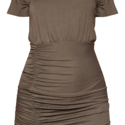 Robe T-shirt En Jersey Kaki -Jolie Vêtue Soldes Magasin f4cc27ffdfbc28486f54c52fd00eb8abb3dcb730 cnd5514 5