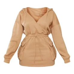 Shape Robe Pull Cache-coeur Camel Style Utilitaire à Décolleté Et Poches -Jolie Vêtue Soldes Magasin f608a12ec1d9434e3ce3276f1807643bd5d83dff cnb0929 5
