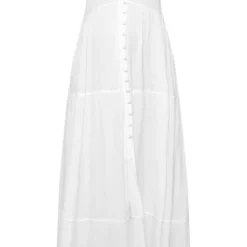 Maternité Robe De Grossesse Effet Lin Blanche à Bretelles -Jolie Vêtue Soldes Magasin f62cfa795e10f131ddcc01cf34b6e84606cd0f55 cnd7406 5