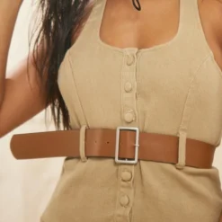 Mini Robe Dos Nu En Jean Marron Clair à Ceinture Tressée Et Jupe Plissée 10 Mini Robe Dos Nu En Jean Marron Clair à Ceinture Tressée Et Jupe Plissée -Jolie Vêtue Soldes Magasin f64aa751ccf741acdb38575428ceed2a2e2e734c cnd1887 4