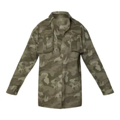 Robe Chemise Oversize Style Cargo Camouflage Multicolore à Poches -Jolie Vêtue Soldes Magasin f661e6dae98c80867fab889825764d0fecadcf44 cmz6988 6