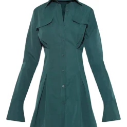 Tall Robe Chemise Cintrée Verte à Poches Cargo -Jolie Vêtue Soldes Magasin f67e5c8fcf52c9197fd372c1b20f10ed8c4a31e5 cmu9012 6