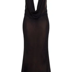 Robe De Plage Noire à Dos Nu Et Décolleté -Jolie Vêtue Soldes Magasin f6a6c013c151451716d87727f2ab7b9f91bb11e0 cnc9916 5