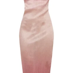 Robe Mi-longue Plissée Rose à Paillettes Et Col Bénitier -Jolie Vêtue Soldes Magasin f6caa080070f22aa5e81eccee3ceb675cfb08f08 cne1532 5