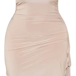 Logic Shape Robe Bustier Très Moulante Gris Pierre à Côtés Froncés Et Ourlet Volanté -Jolie Vêtue Soldes Magasin f806327f3c7c4dde7b500b250d44b37f35e42c3f cna2085 6