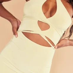 Robe Très Moulante Vert Sauge à Dos Nu Et Bretelles Croisées -Jolie Vêtue Soldes Magasin f843868e21eb3fe630c4c3ff486d5e4d7dcba45d cnd7711 4