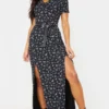 Robe Très Longue Noire Fendue à Imprimé Petites Fleurs -Jolie Vêtue Soldes Magasin f8a0545656b82763f46f5d6fddc5553ea1b2c011 cmf6769 1