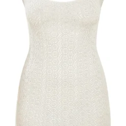 Mini Robe En Maille Crochetée Blanche à Mancherons -Jolie Vêtue Soldes Magasin f96065ad925b5f3b769451211658c650112e3a57 cne6257 5