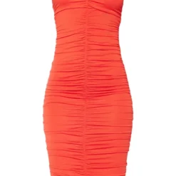 Robe Mi-longue Orange Très Froncée à Bretelles Fines 11 Robe Mi-longue Orange Très Froncée à Bretelles Fines -Jolie Vêtue Soldes Magasin fadb87572434e26c7a0068696c434922da4967f6 cmy4490 6