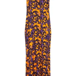 Diamond Robe De Plage Orange à Feuilles Et Ombres Oversize à Dos Ouvert -Jolie Vêtue Soldes Magasin fae84a56a64cccabd134c612670cc6f111e8b4a8 CMC6340 3