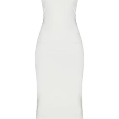 Tall Robe Longue En Jersey Crème à Bretelles Et Détail Contours -Jolie Vêtue Soldes Magasin fcc01ead93d2ac0e0996d6fd5aec9c051939e26d cmu1086 6