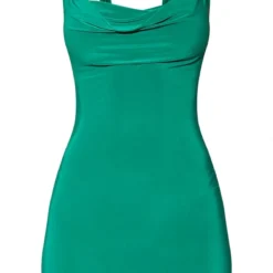 Robe Très Moulante Verte à Col Bénitier -Jolie Vêtue Soldes Magasin fd570fa28135917ddb109cdde0473628b8528e9d cmv1404 6