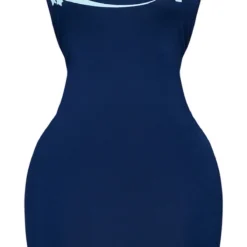 Petite Robe Bustier Courte Bleu Marine Graphique -Jolie Vêtue Soldes Magasin fd9bbb896abeca48945e3dca24b2e8a22e1f52f3 cne2404 5