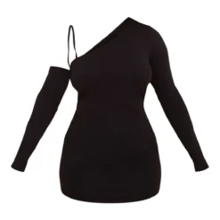 Shape Mini Robe Asymétrique Noire échancrée Dans Le Dos Détail Bretelle -Jolie Vêtue Soldes Magasin fdee77f2c1f9cd60c47f5959579c7fb9eb279841 cnd7463 5