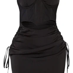 Shape Robe Moulante Style Corset Noire -Jolie Vêtue Soldes Magasin fe3f0664a794eb9c4de33c89aef37f9b4643cba7 cna2699 5