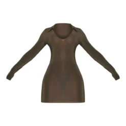 Shape Robe Très Moulante Kaki à Col Et Manches Longues -Jolie Vêtue Soldes Magasin fe3f0bddb6ebd03f761fa79f1b1ee2e6507bb3fd cnb8741 5