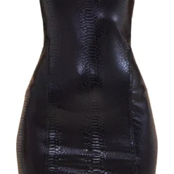 Robe Bustier Moulante Effet Croco Brillant Noire à Détail Ourlet 11 Robe Bustier Moulante Effet Croco Brillant Noire à Détail Ourlet -Jolie Vêtue Soldes Magasin fe9a5e0d149a12caa888bb355629393f6938f795 cnd5811 5