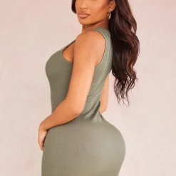 PRETTYLITTLETHING Shape Mini Robe Côtelée Vert Sauge à Dos Nageur 8 PRETTYLITTLETHING Shape Mini Robe Côtelée Vert Sauge à Dos Nageur -Jolie Vêtue Soldes Magasin fecbd31ae0d21ce0d64dfc231fa933b0cd914531 cne3535 2